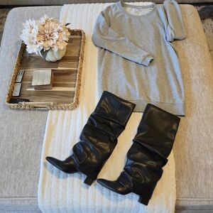 Gray H&M Sweater Dress